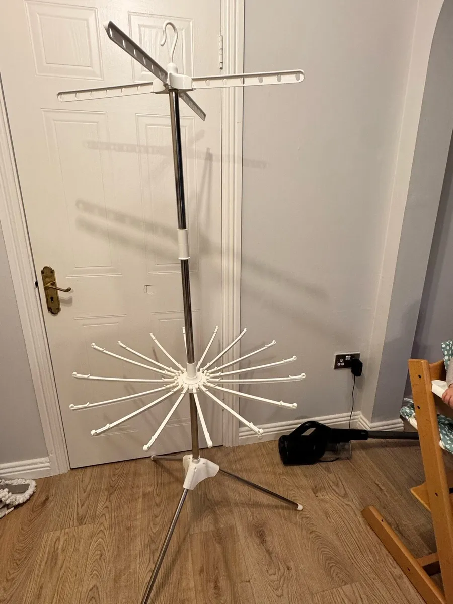 Baby Foldable Clothes Drying Rack - Image 1
