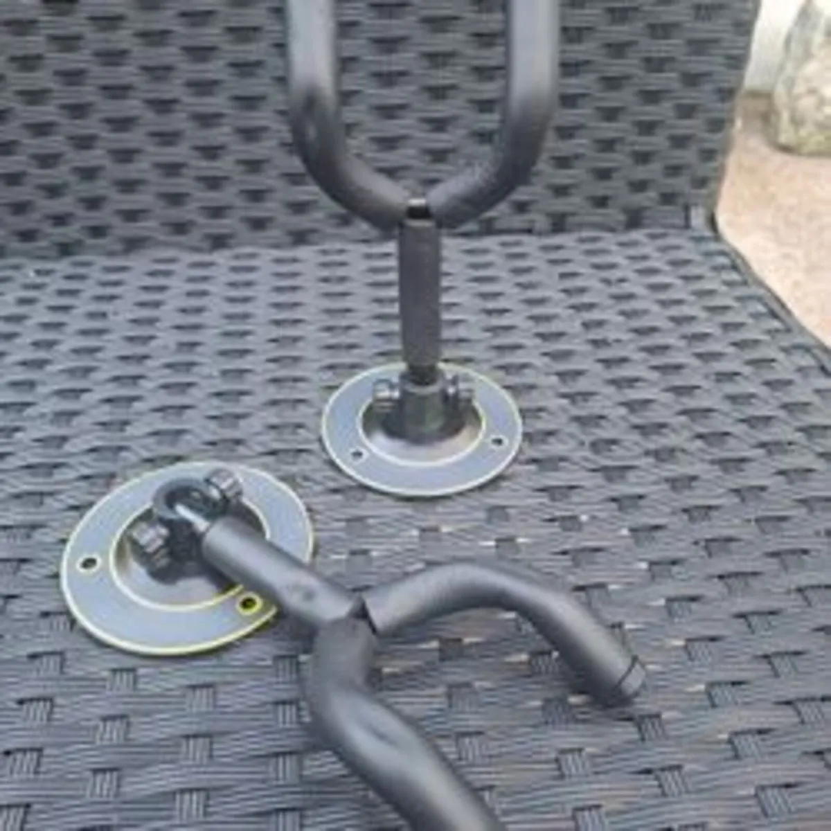 Pair of nice quality foldable Guitar wall hangers