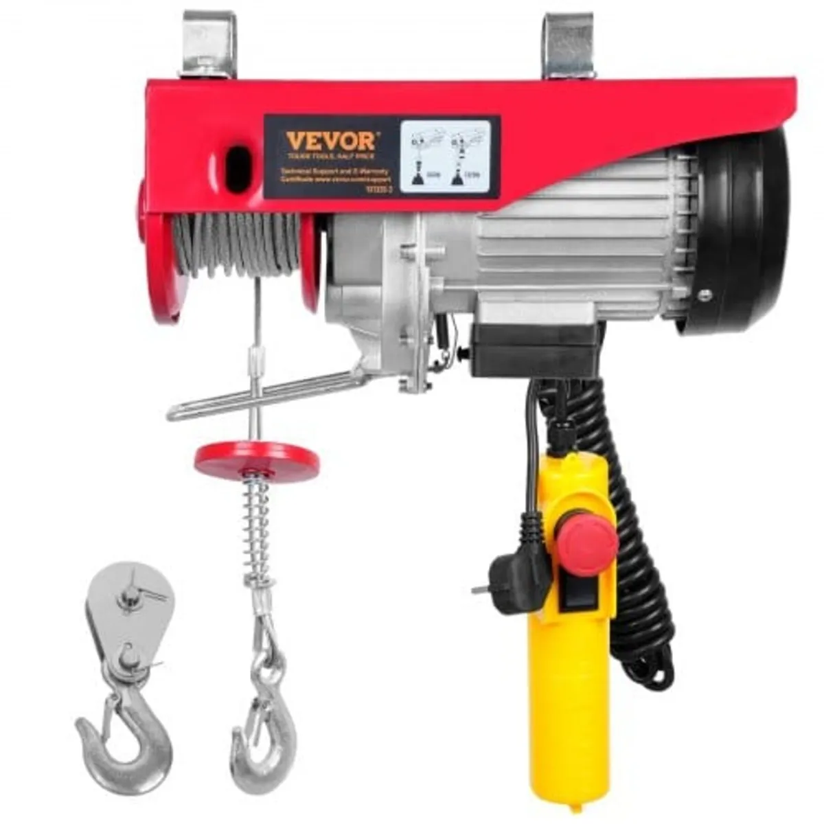 Electric Hoist, 598.7 kg Lifting Capacity, 1150W 2 - Image 1