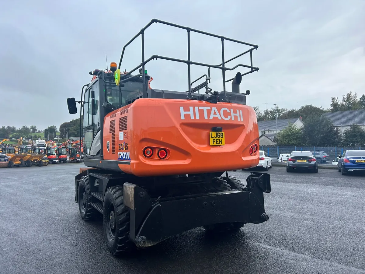 2018 Hitachi ZX170W 3 Piece Boom / Blade / Stabs - Image 3