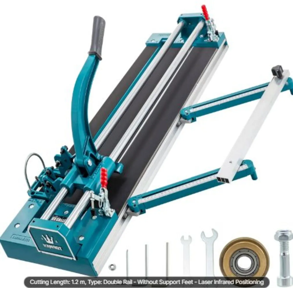 47Inch/1200mm Tile Cutter Double Rail Manual Tile - Image 1