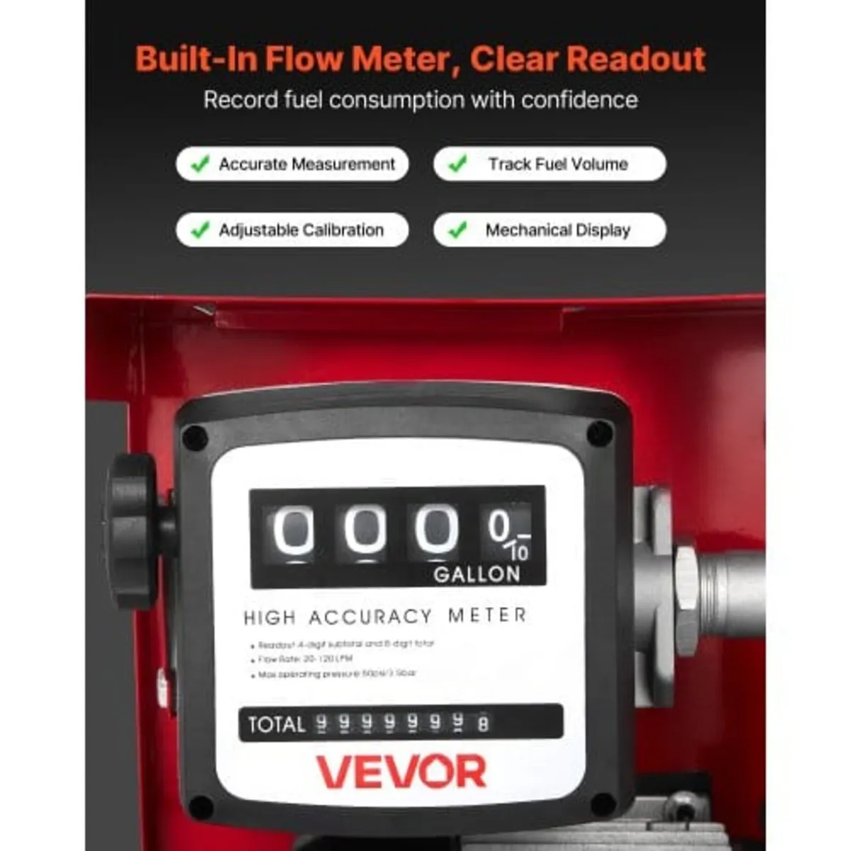 Fuel Transfer Pump 230V, 16 GPM 60 L/min, AC Elect - Image 3