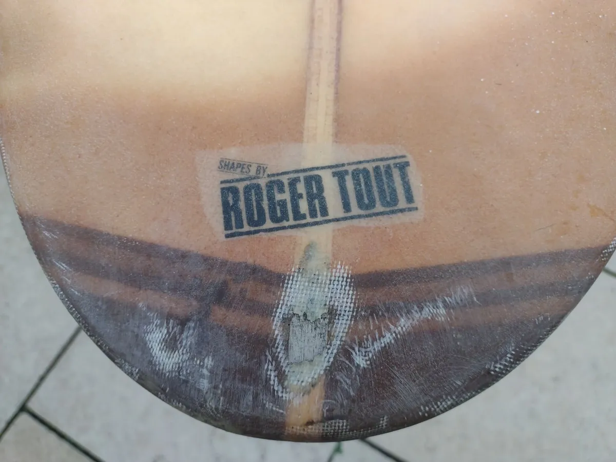 9'2" Custom made Vintage Surfboard - Image 3