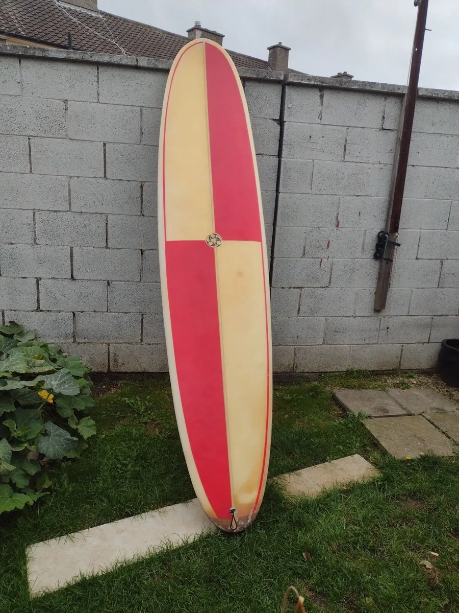 9'2" Custom made Vintage Surfboard - Image 1