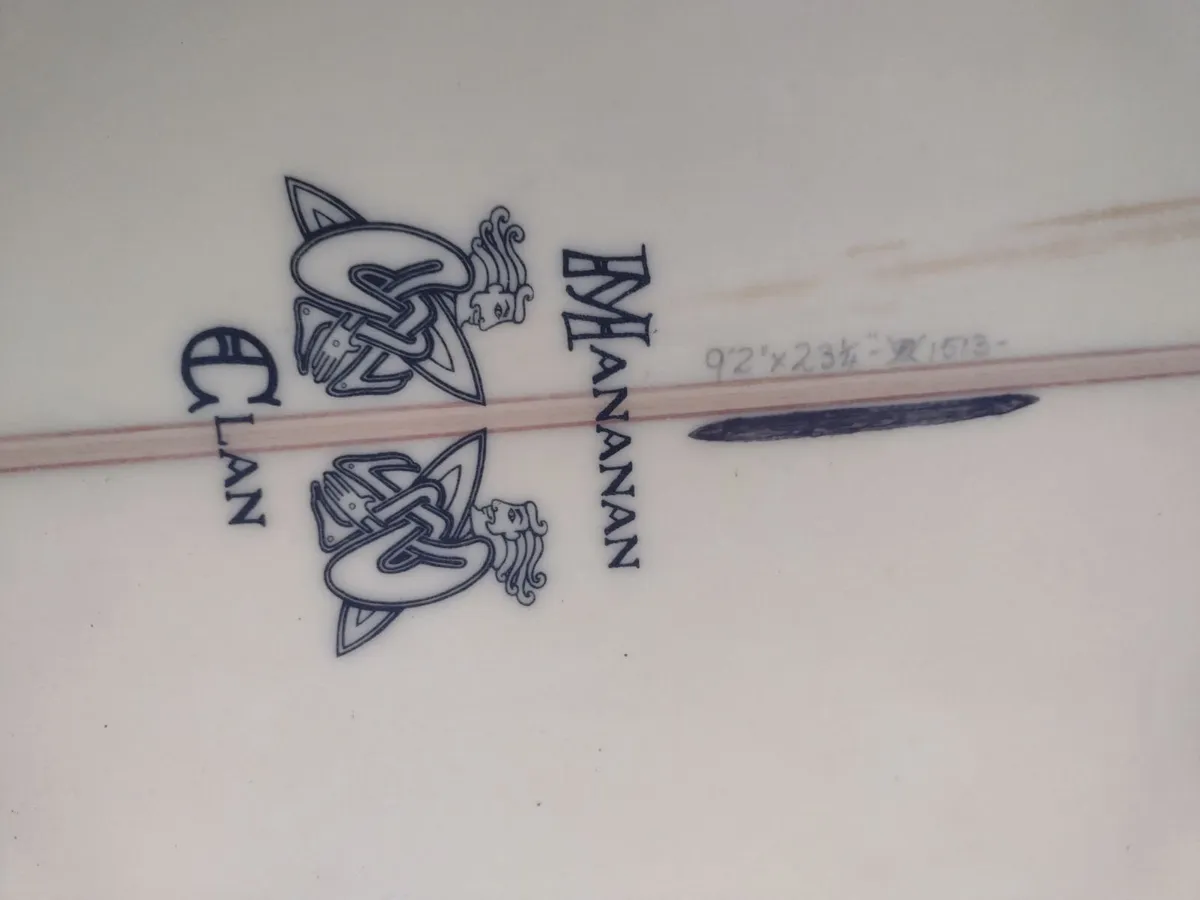 9'2" Custom made Vintage Surfboard - Image 4
