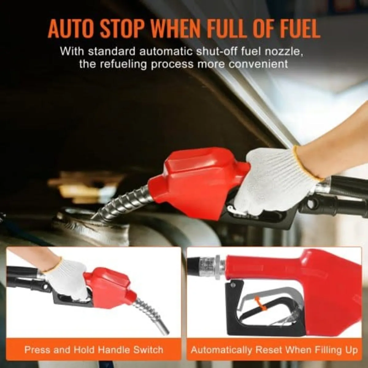 Fuel Transfer Pump, 12V DC 57L/min(15 GPM) 186W(1/ - Image 3