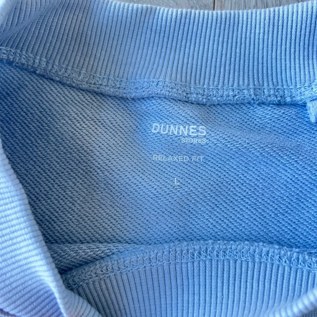 Dunnes Men’s Blue Sweatshirt L - Image 4