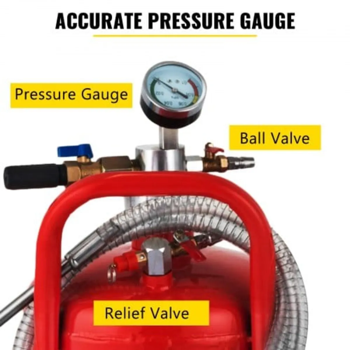 5 Gallon/22.7L Oil Extractor, Portable Air Pneumat - Image 4
