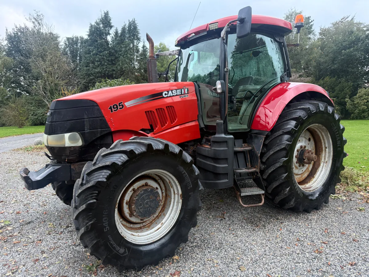 2008 Case Puma 195 Power Command €18450 Plus Vat - Image 1