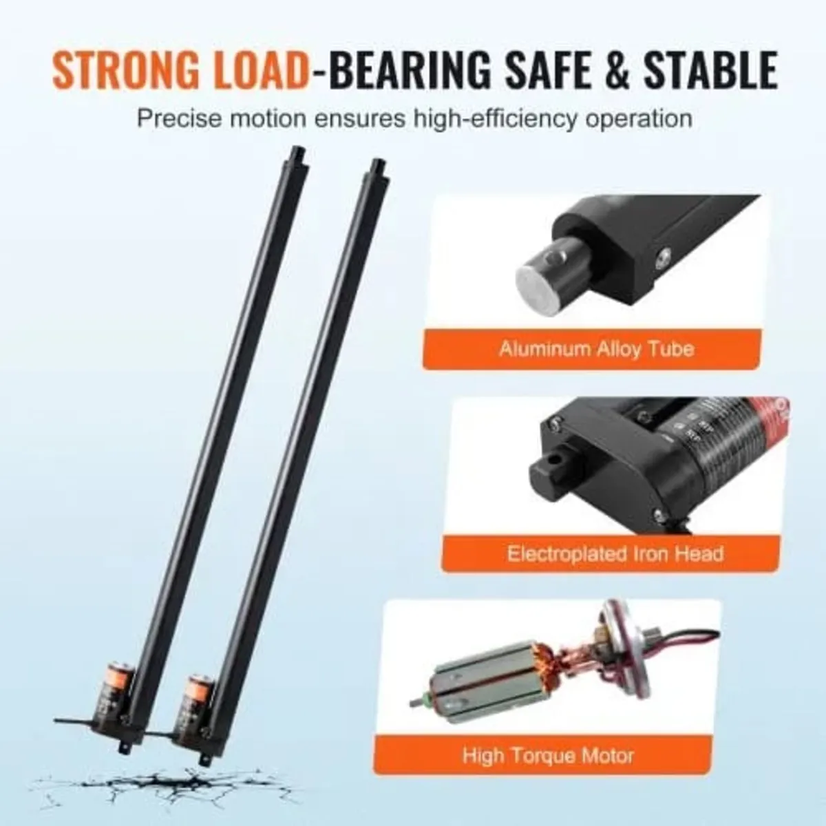 2PCS 12V Linear Actuator Kit 760 mm 9 mm/s 99.79 k - Image 2