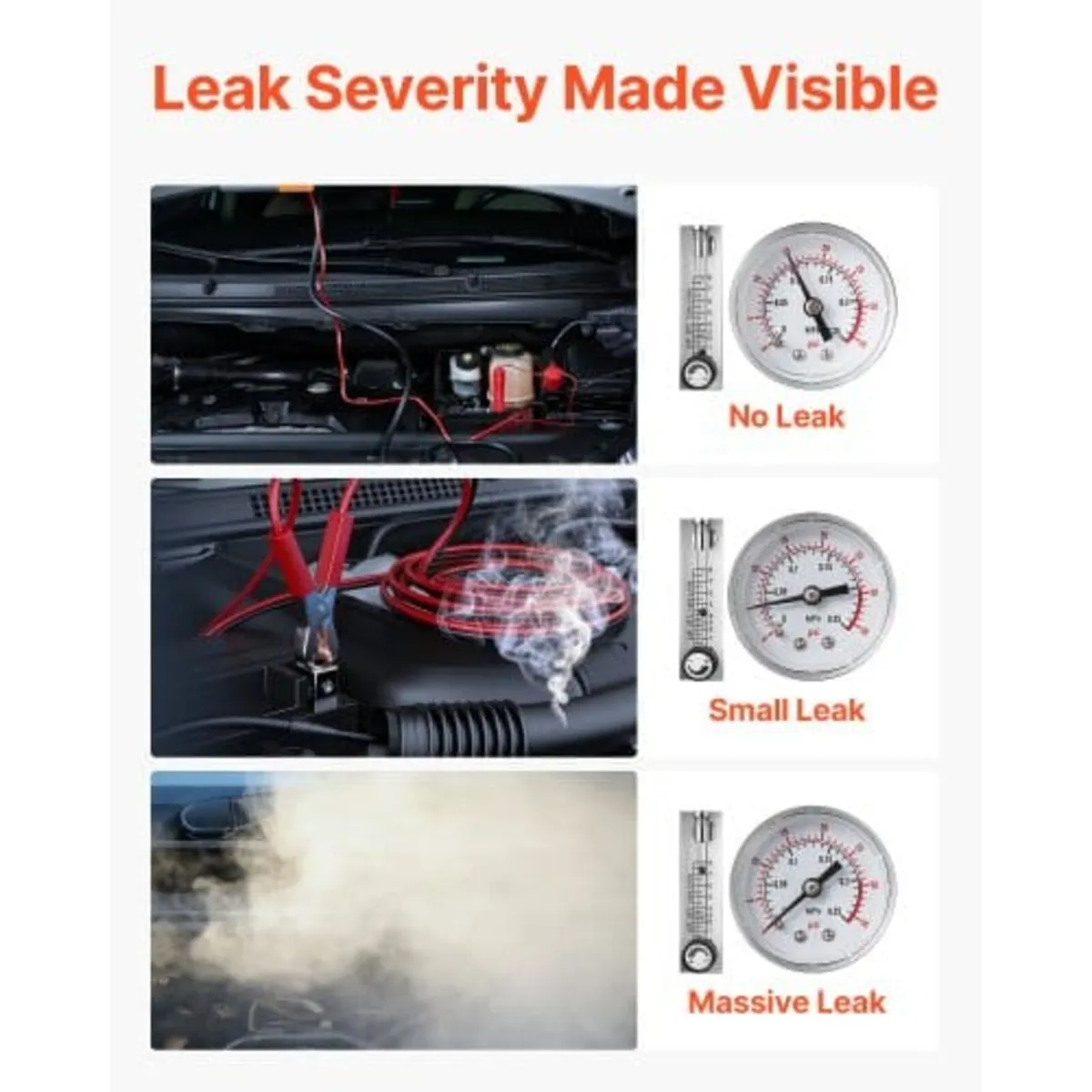 Automotive Smoke Machine Leak Detector, DC 12V EVA - Image 4