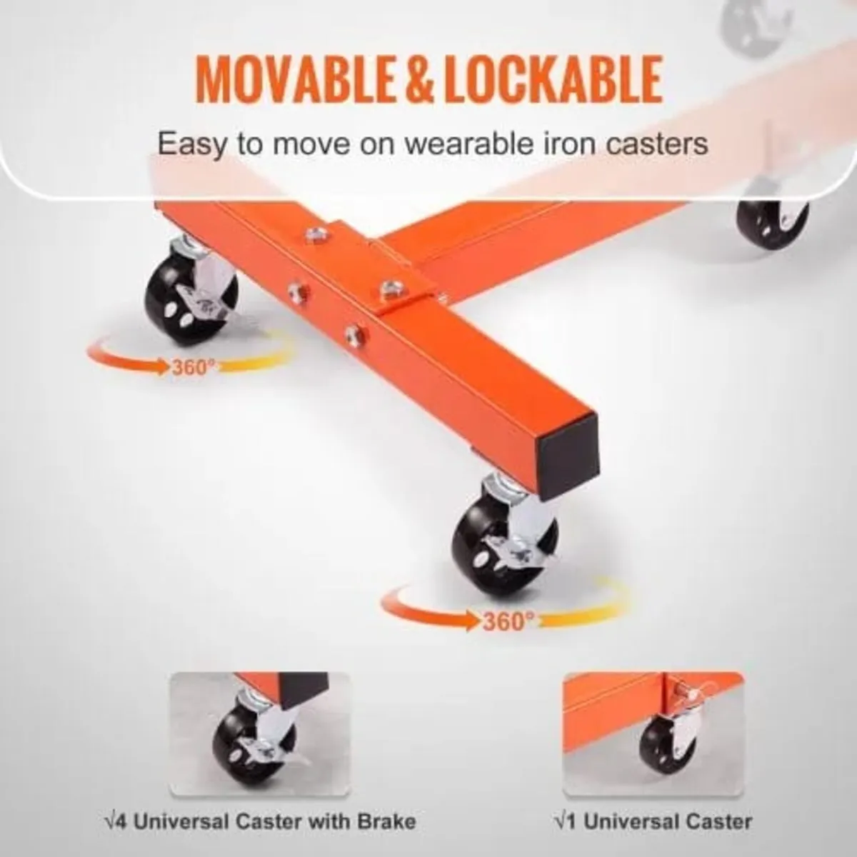 Engine Stand, 1500 lbs (3/4 Ton) Rotating Engine M - Image 3