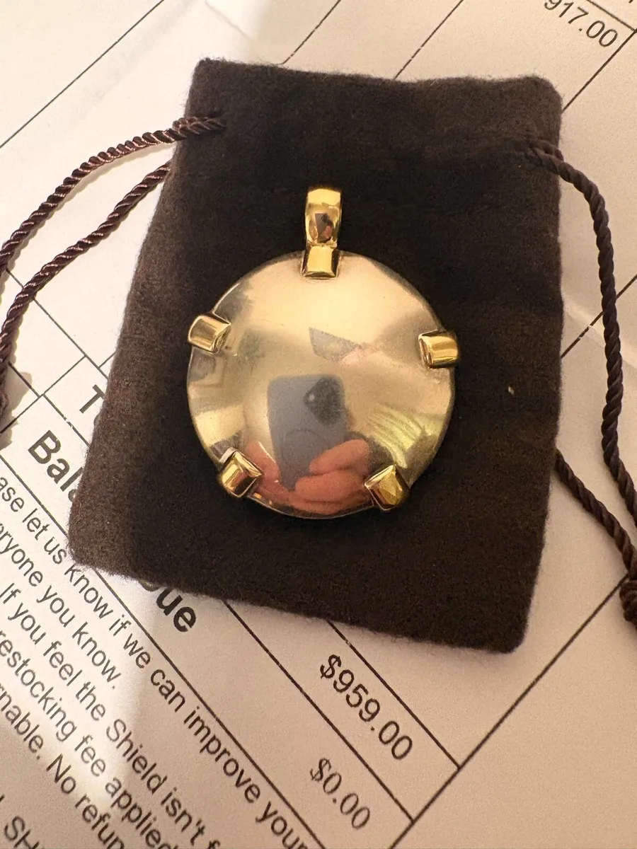 Bioelectric Shield 14k gold & .925 silver RRP$888 - Image 4