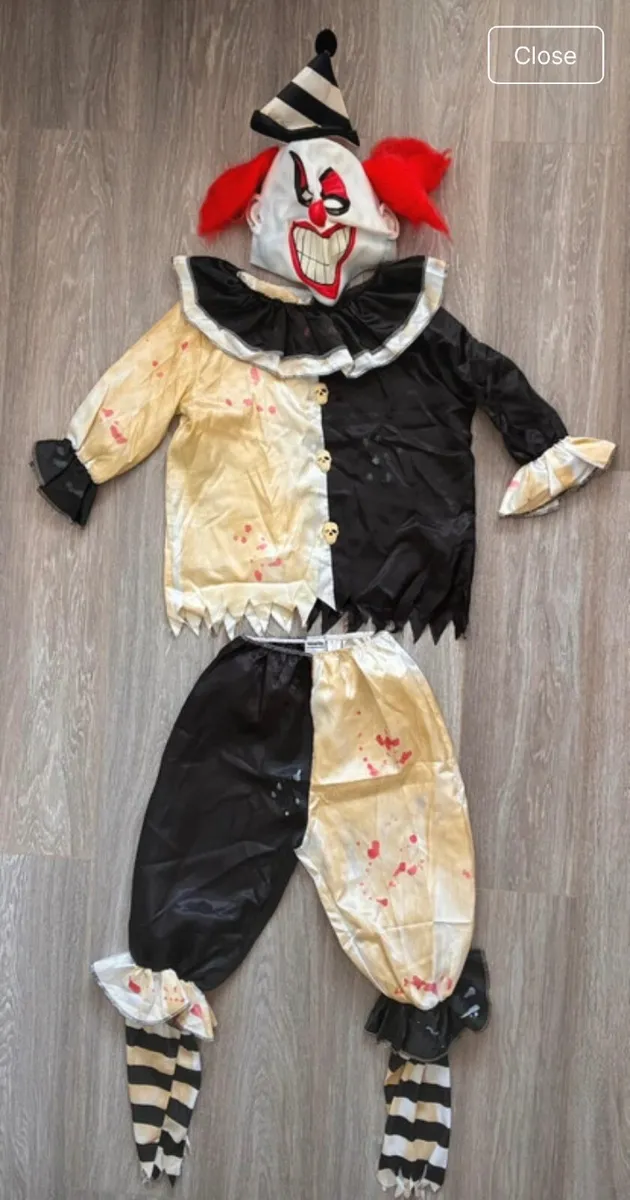 "Carnival Nightmare" scary clown Halloween costume - Image 2