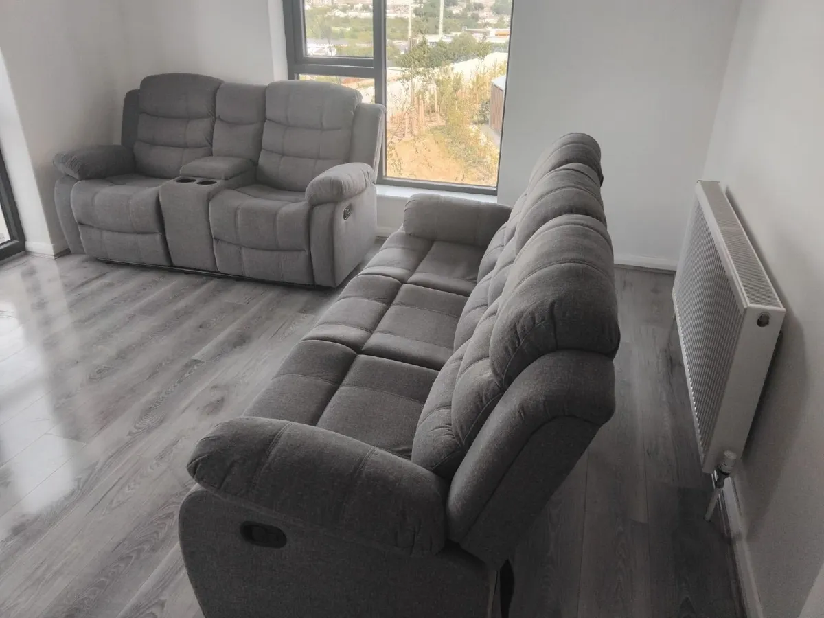 Ivy Reclining Fabric Sofa - Image 2