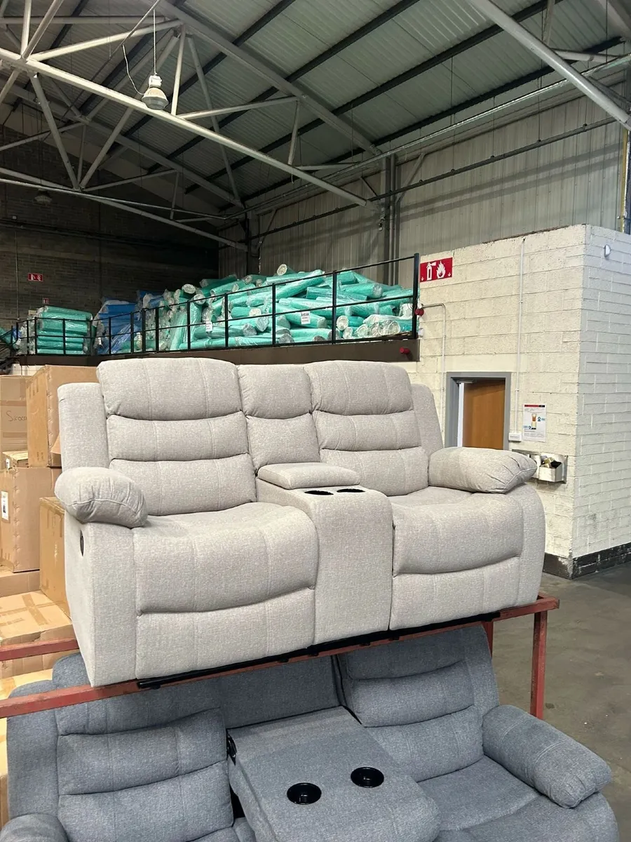 Ivy Reclining Fabric Sofa - Image 4