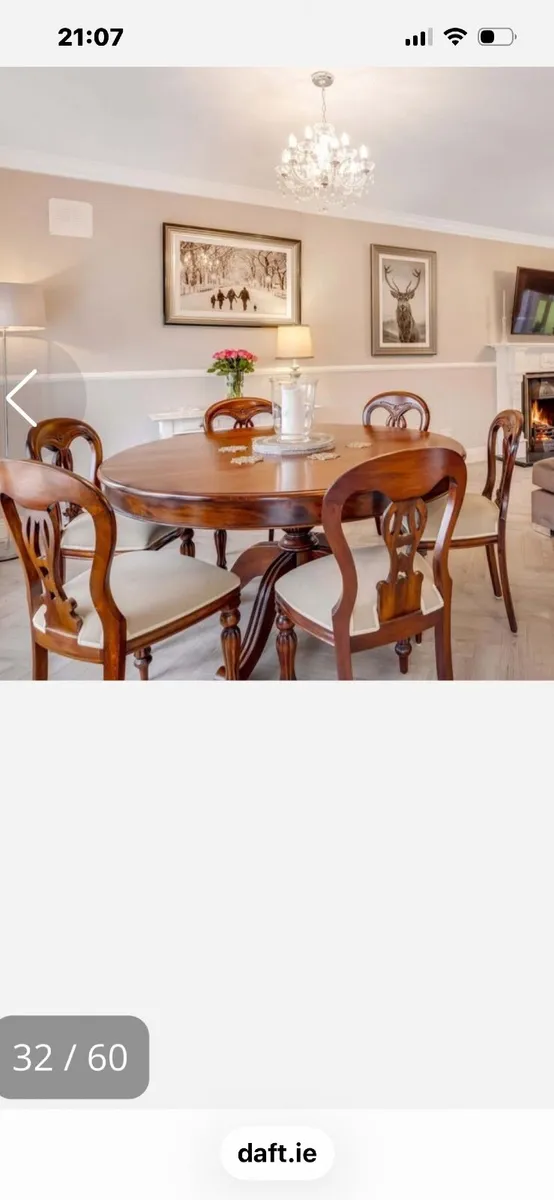 mahogany table
