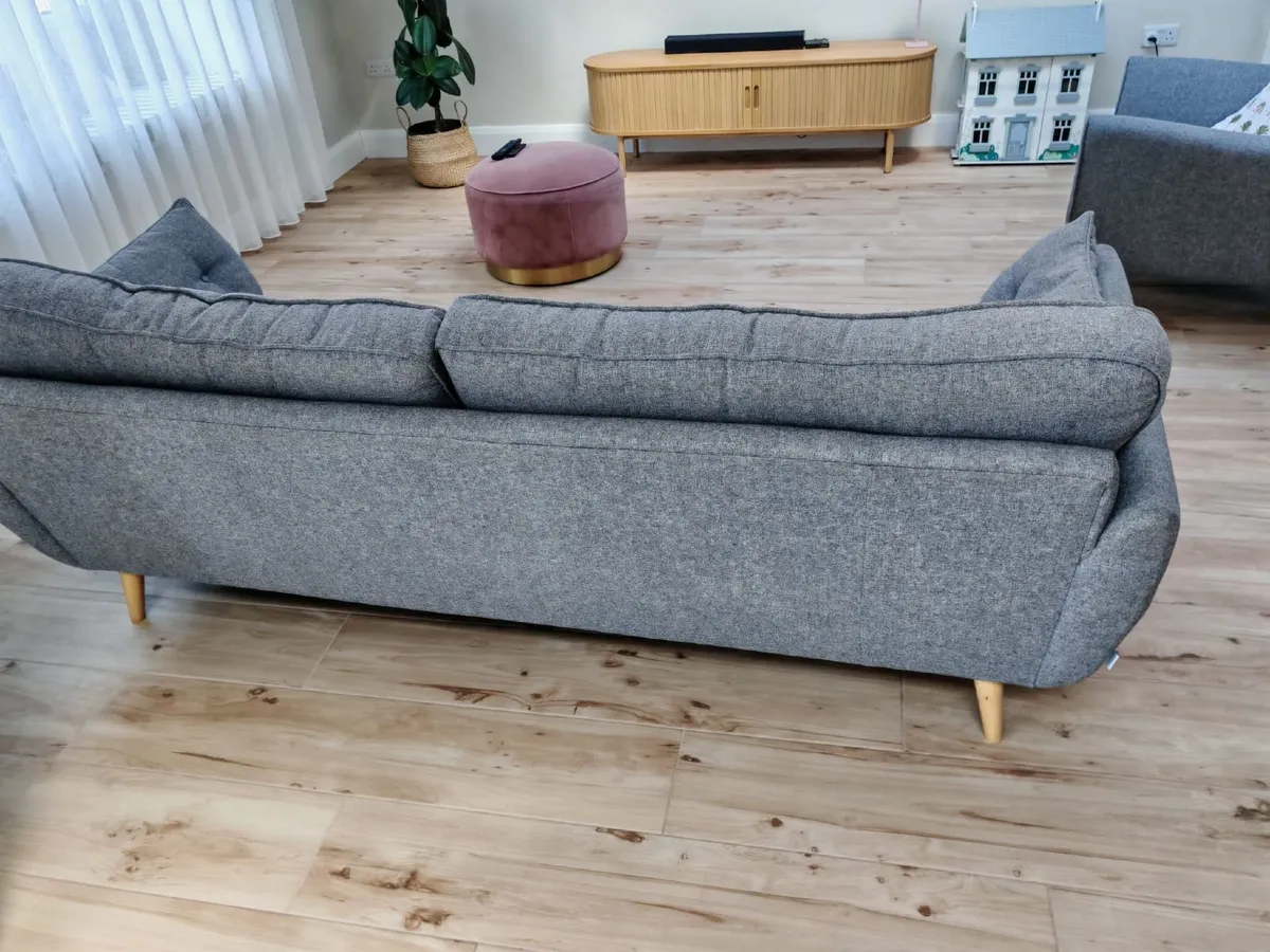 French Connection Sofa and Armchair - Image 3