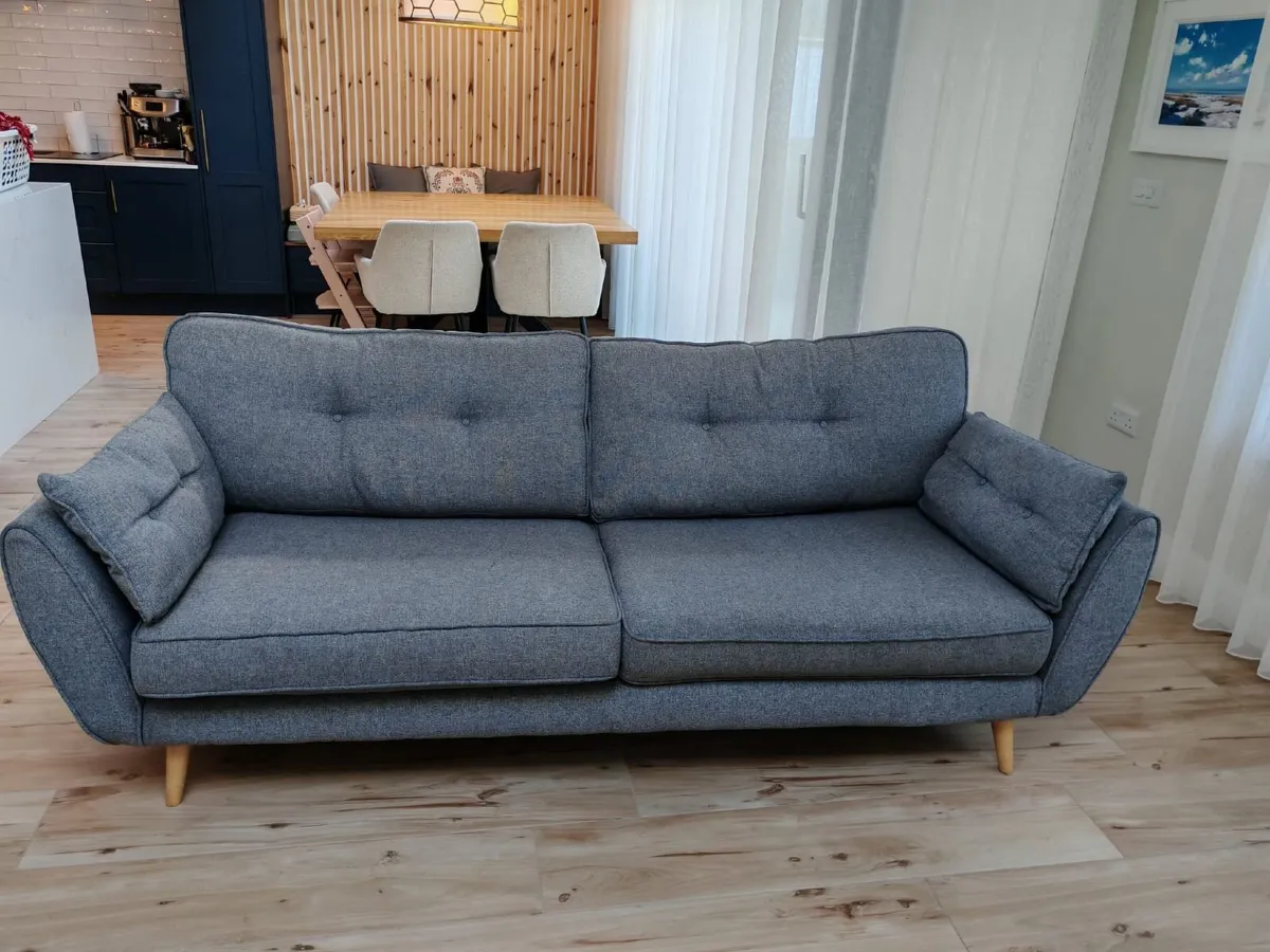 French Connection Sofa and Armchair - Image 1