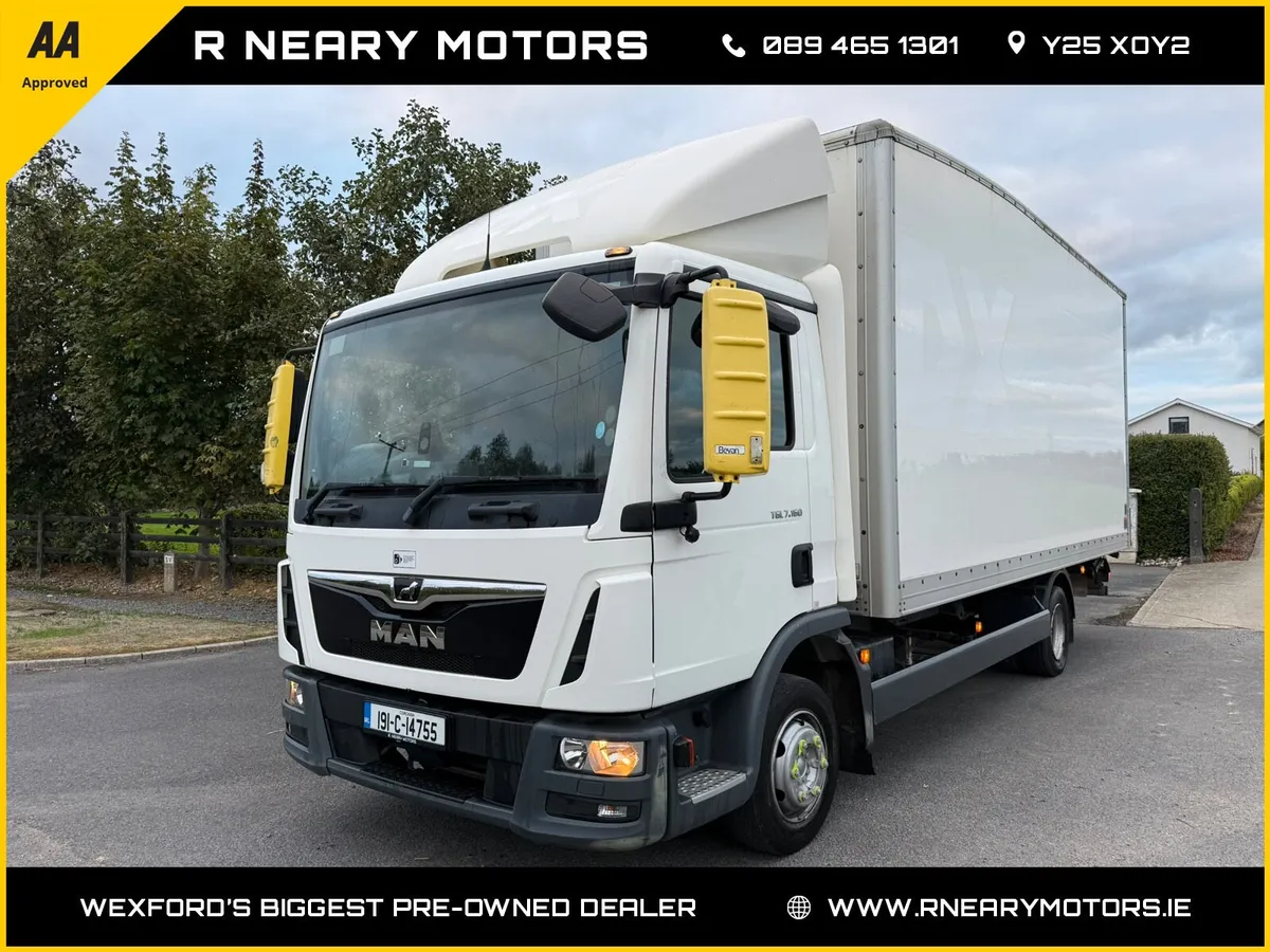 2019 Man TGE 7.5 Ton Manual 147kms New Doe - Image 1