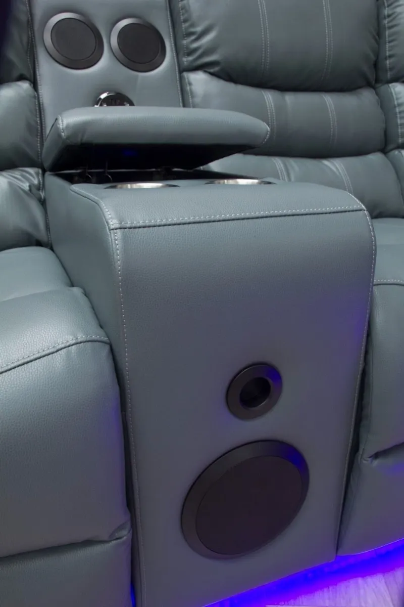 Athens Electric Reclining Corner Sofa - Image 1