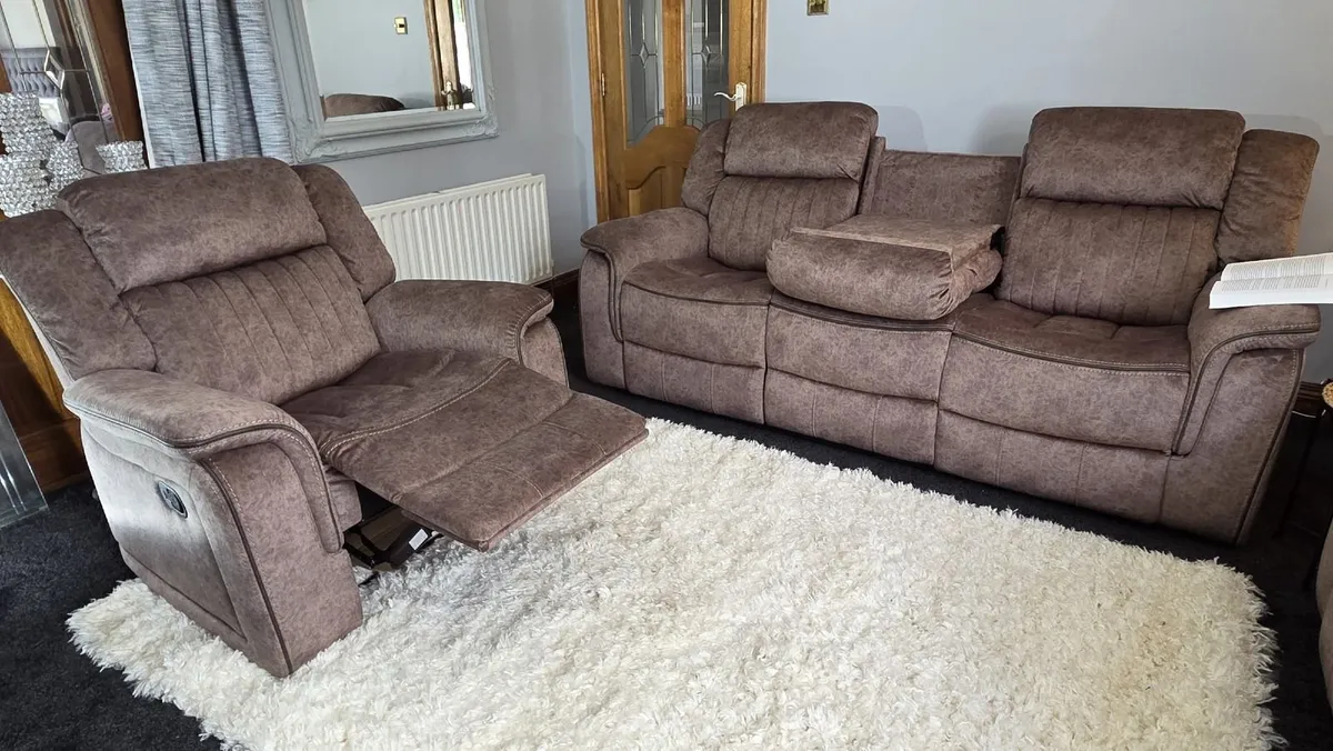 Cana Reclining Sofa Suite - Image 2