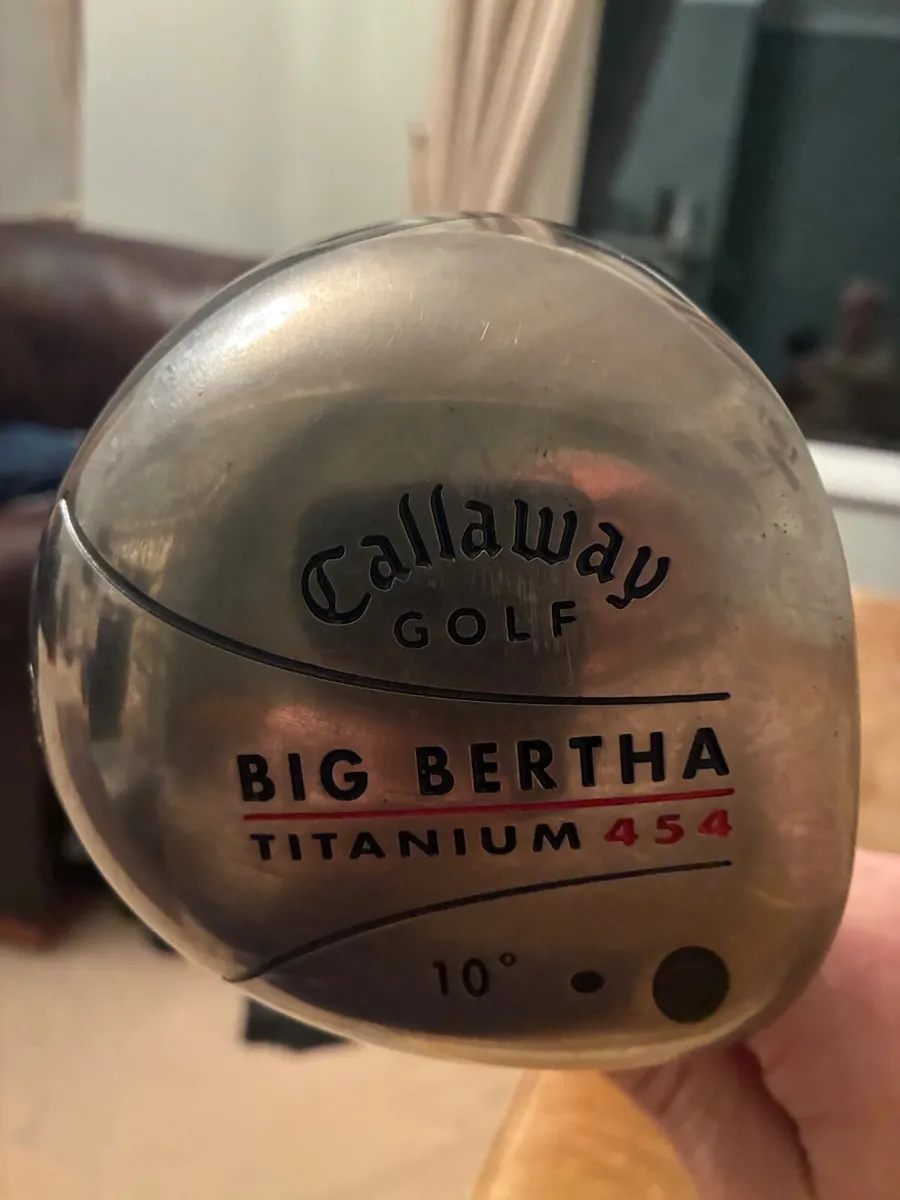 Callaway big Bertha titanium 454 driver - Image 2