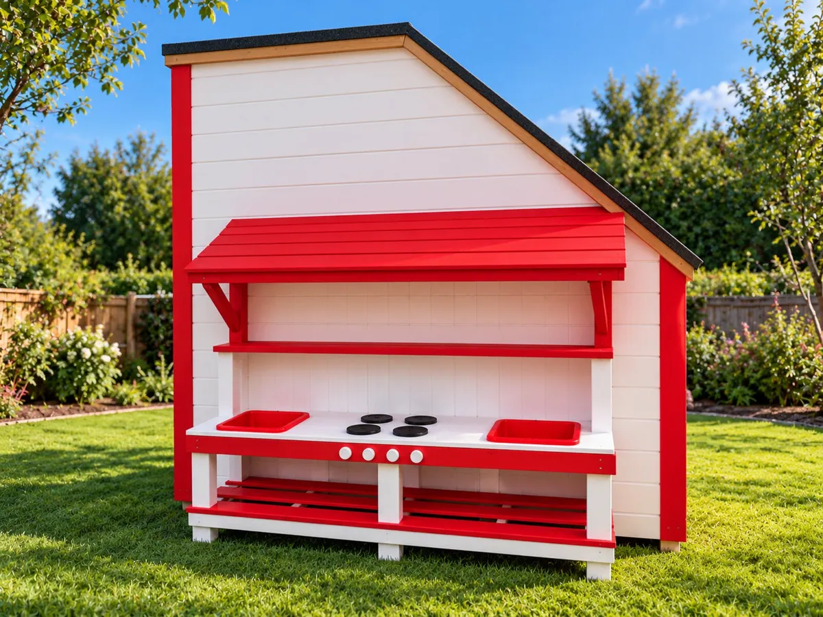 Brand new Playhouse , Swing, slide, Mud kitchen - Image 2