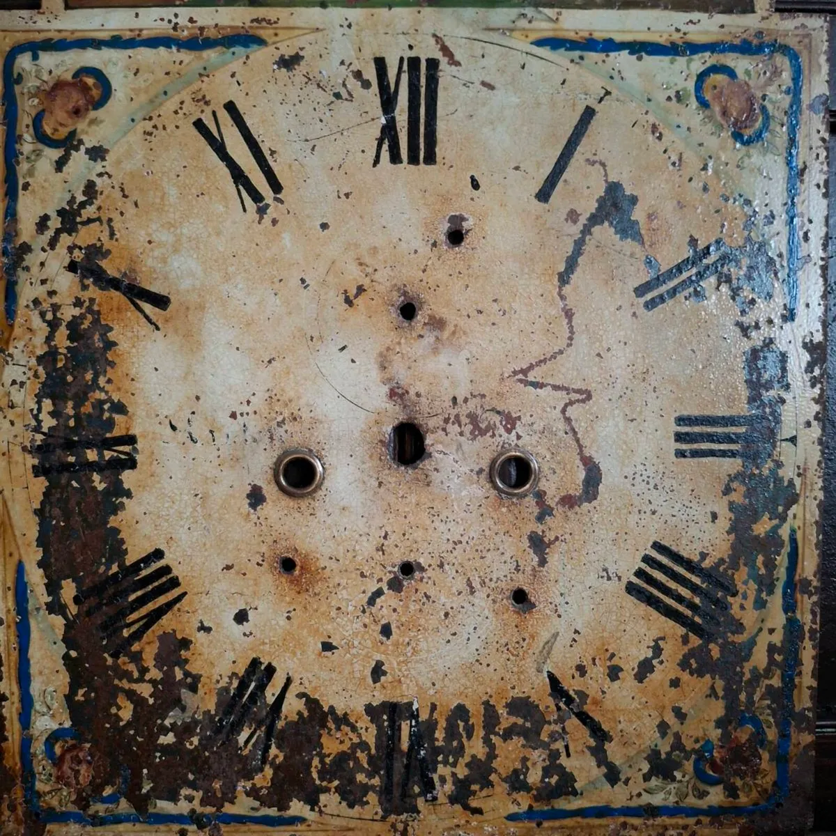 19th Century Cast Iron Clock Dial - Image 4