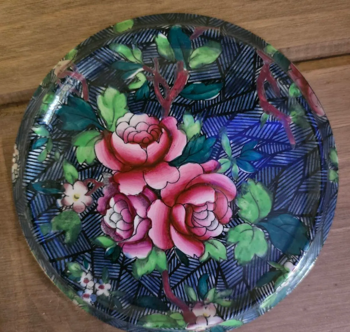 This 20th Century Chintz biscuits Barrel - Image 3
