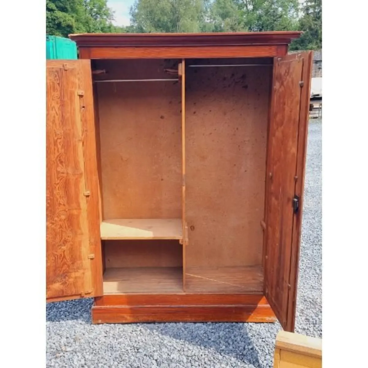 Pitch Pine Wardrobe KAS802 - Image 4