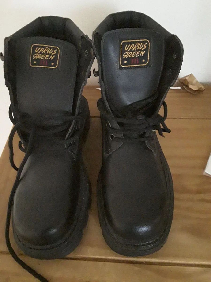 Brand new biker ankle boots black - Image 1