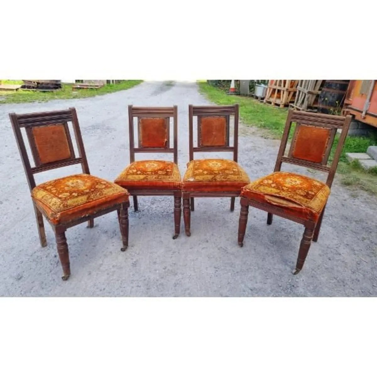 Set of 4x Dining Chairs KAS832 - Image 1