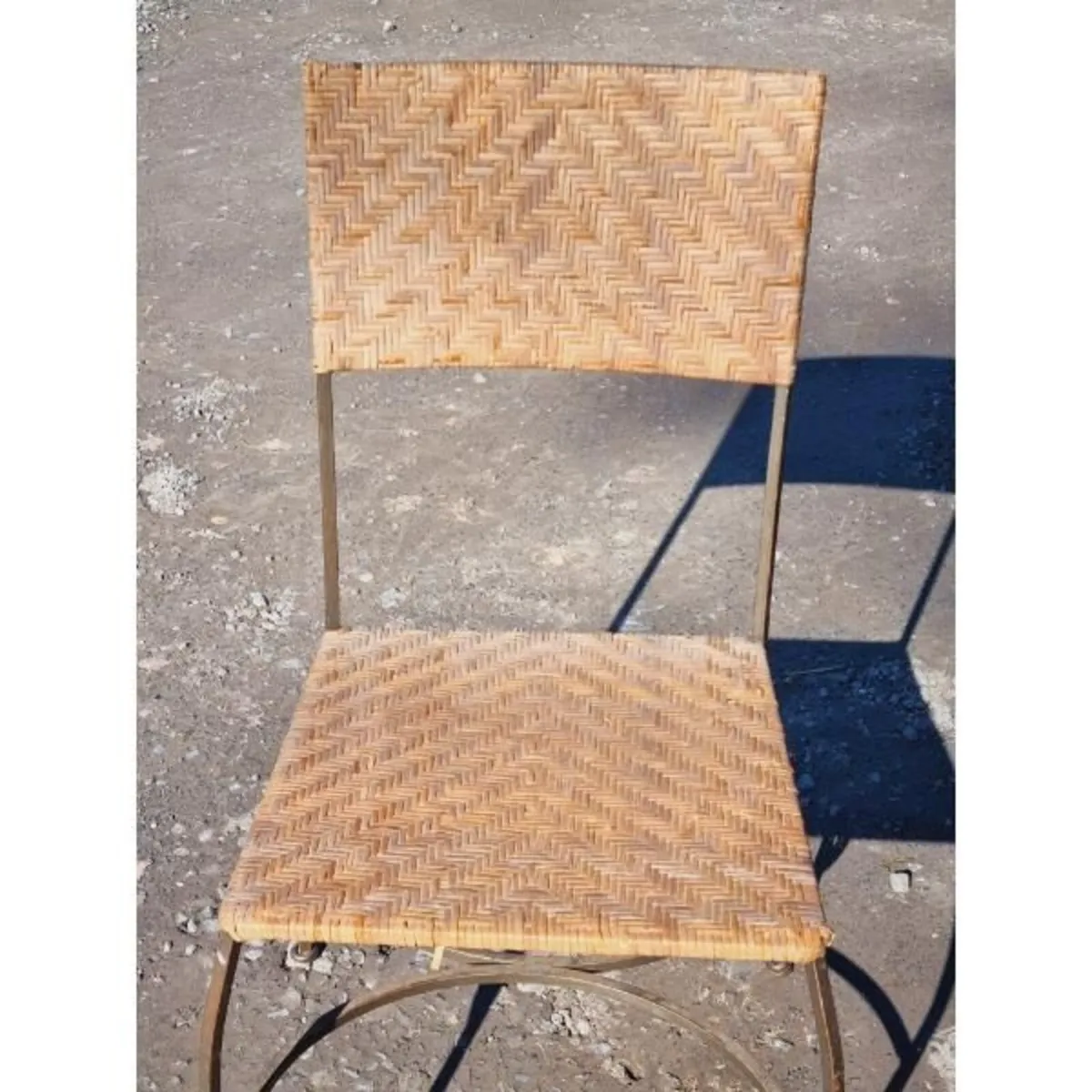 Set of 8 Wicker Chairs KAS737 - Image 4