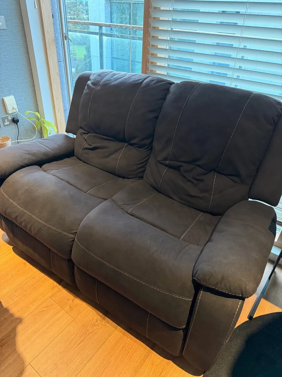 Sofa Set (two seater + three recliner seater) - Image 1