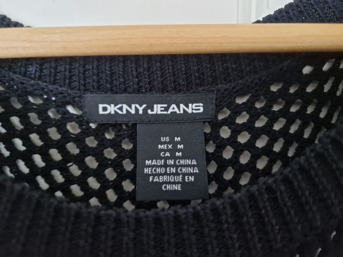 DKNY long sleeve bodycon dress UK12 - Image 2