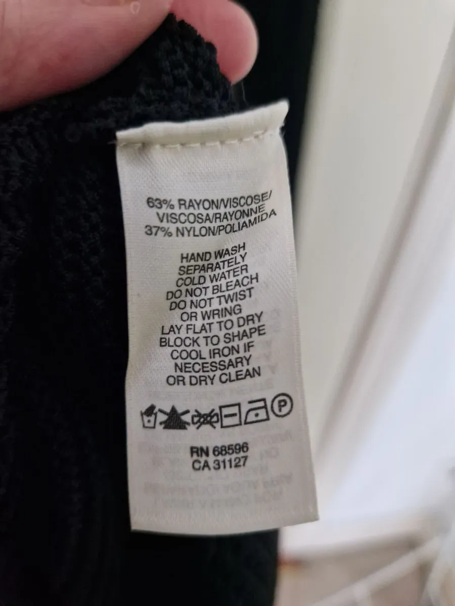 DKNY long sleeve bodycon dress UK12 - Image 3