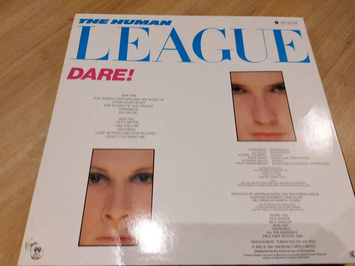 THE HUMAN LEAGUE - VINYL RECORDS - ALL CLEANED - Image 2