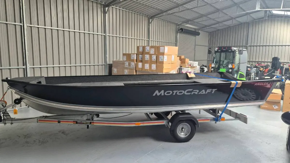 Motocraft Angler 515 Aluminium Fishing Boat - Image 1
