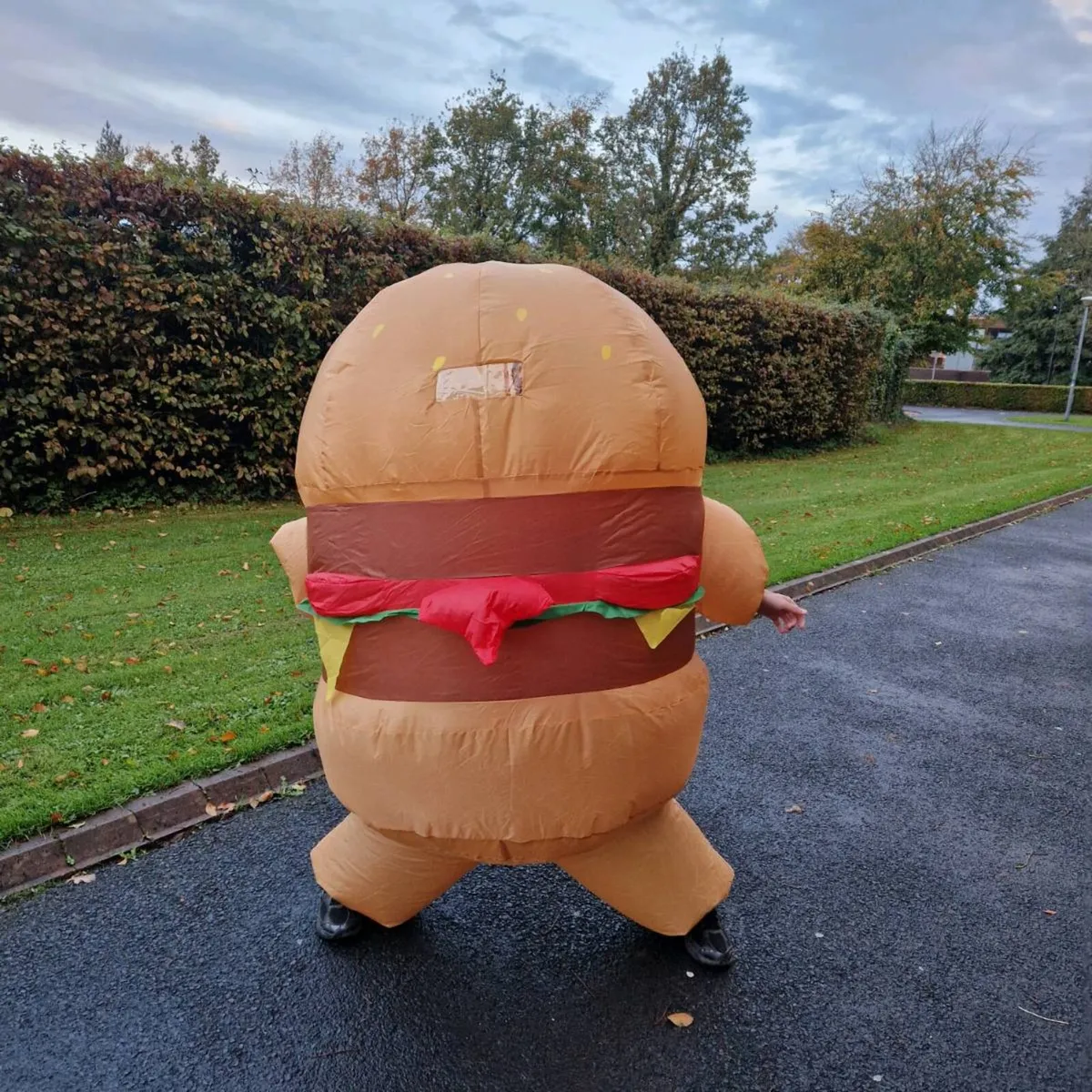 Inflatable Hamburger Costume - Image 1