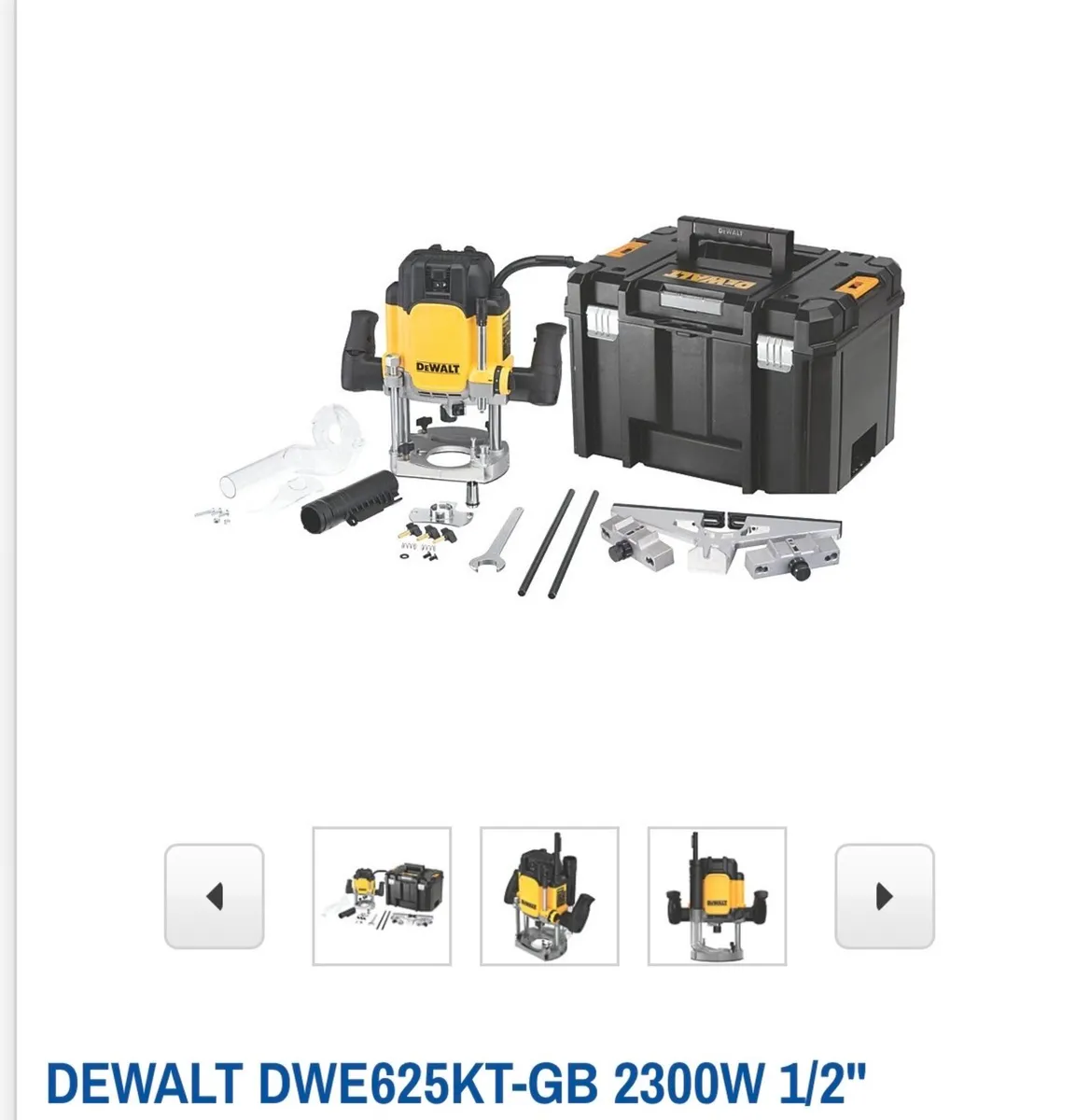Dewalt 1/2” router - Image 1