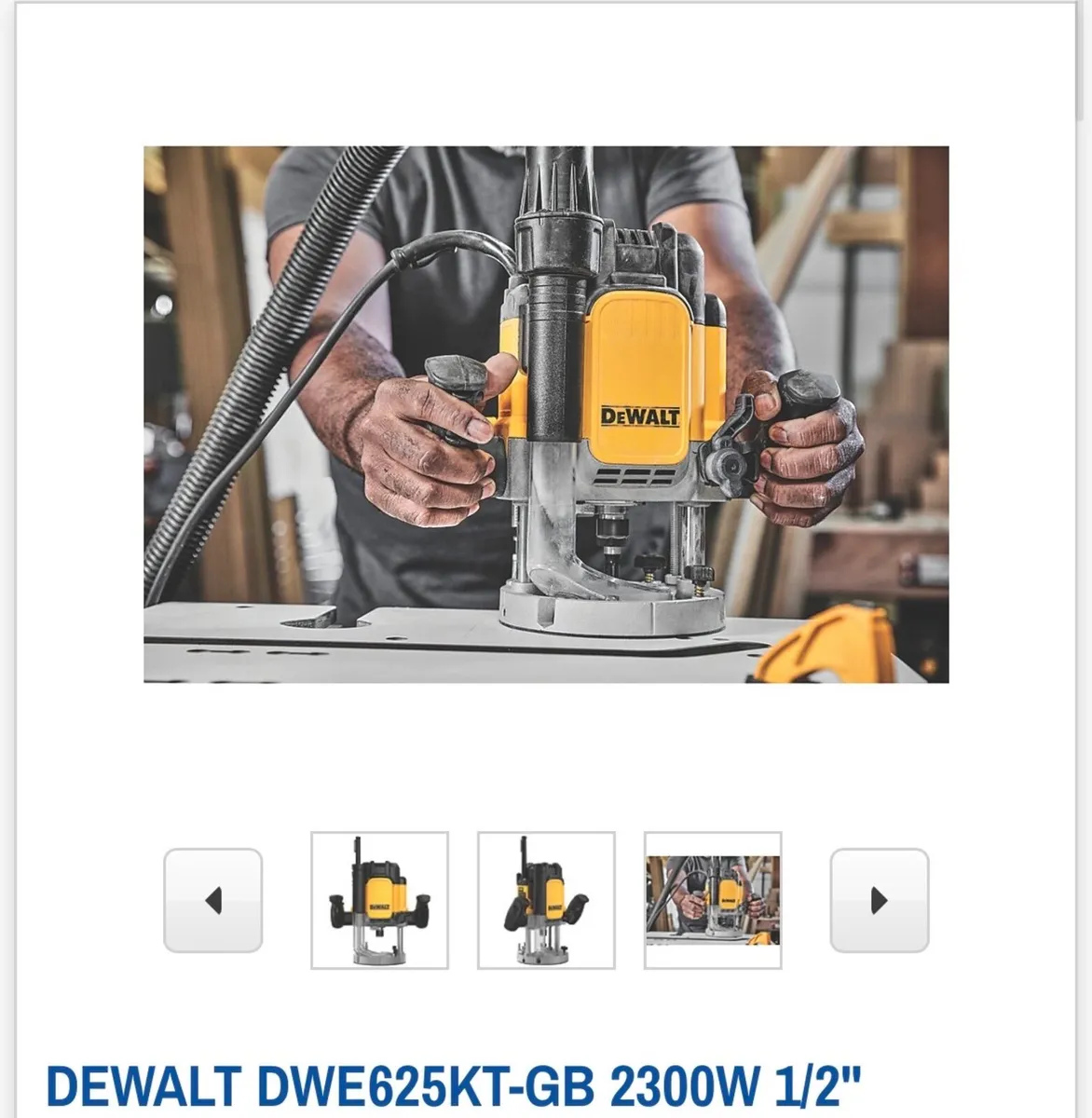 Dewalt 1/2” router - Image 2