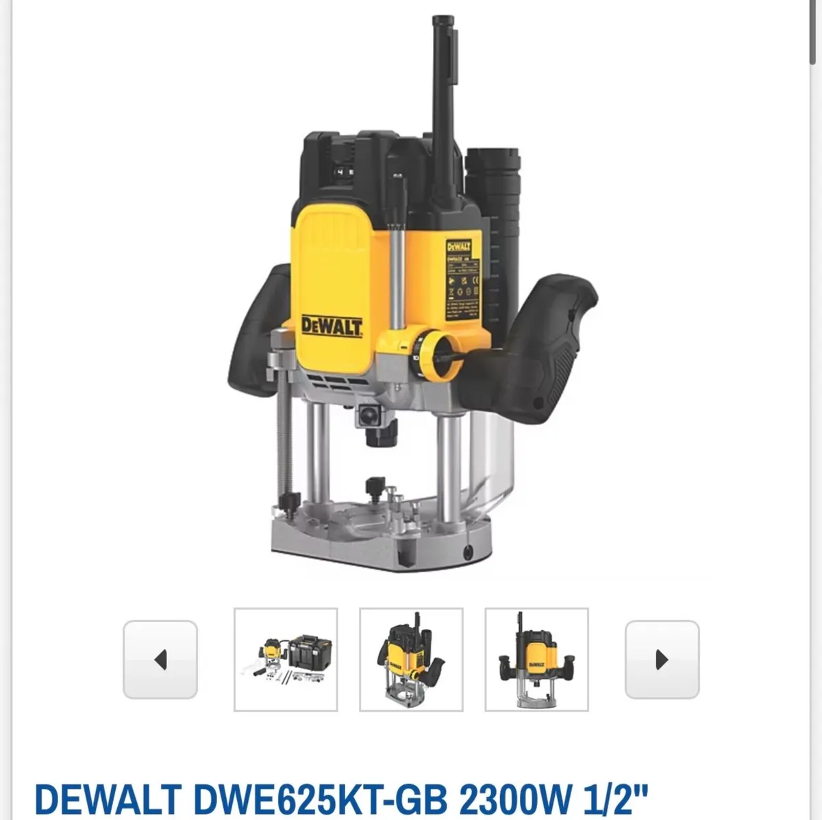 Dewalt 1/2” router - Image 3