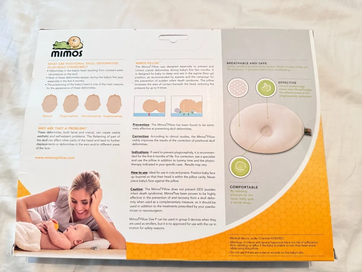 Mimos Pillow - Baby Flat Head Support - Image 2