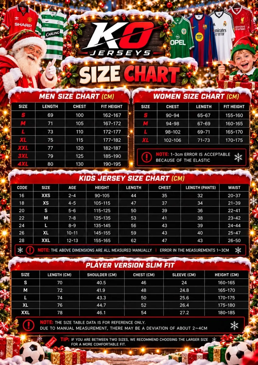 Football Kits & Jerseys Ready For Christmas - Image 4