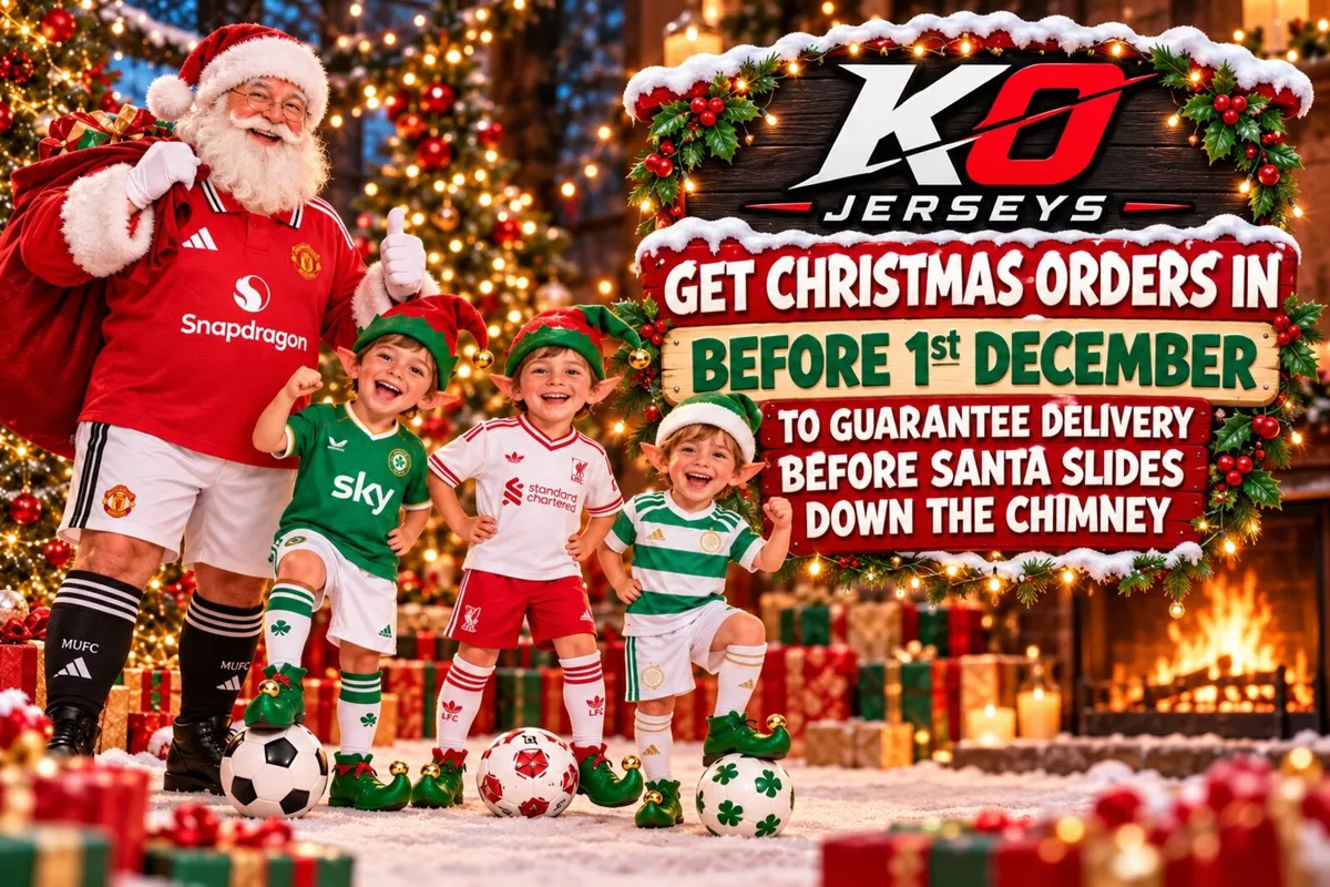 Football Kits & Jerseys Ready For Christmas - Image 1