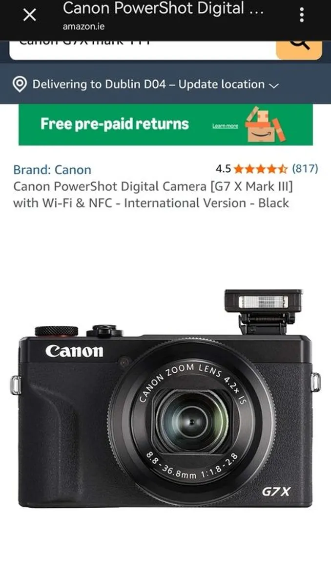 Canon G7X mark 111 - Image 4