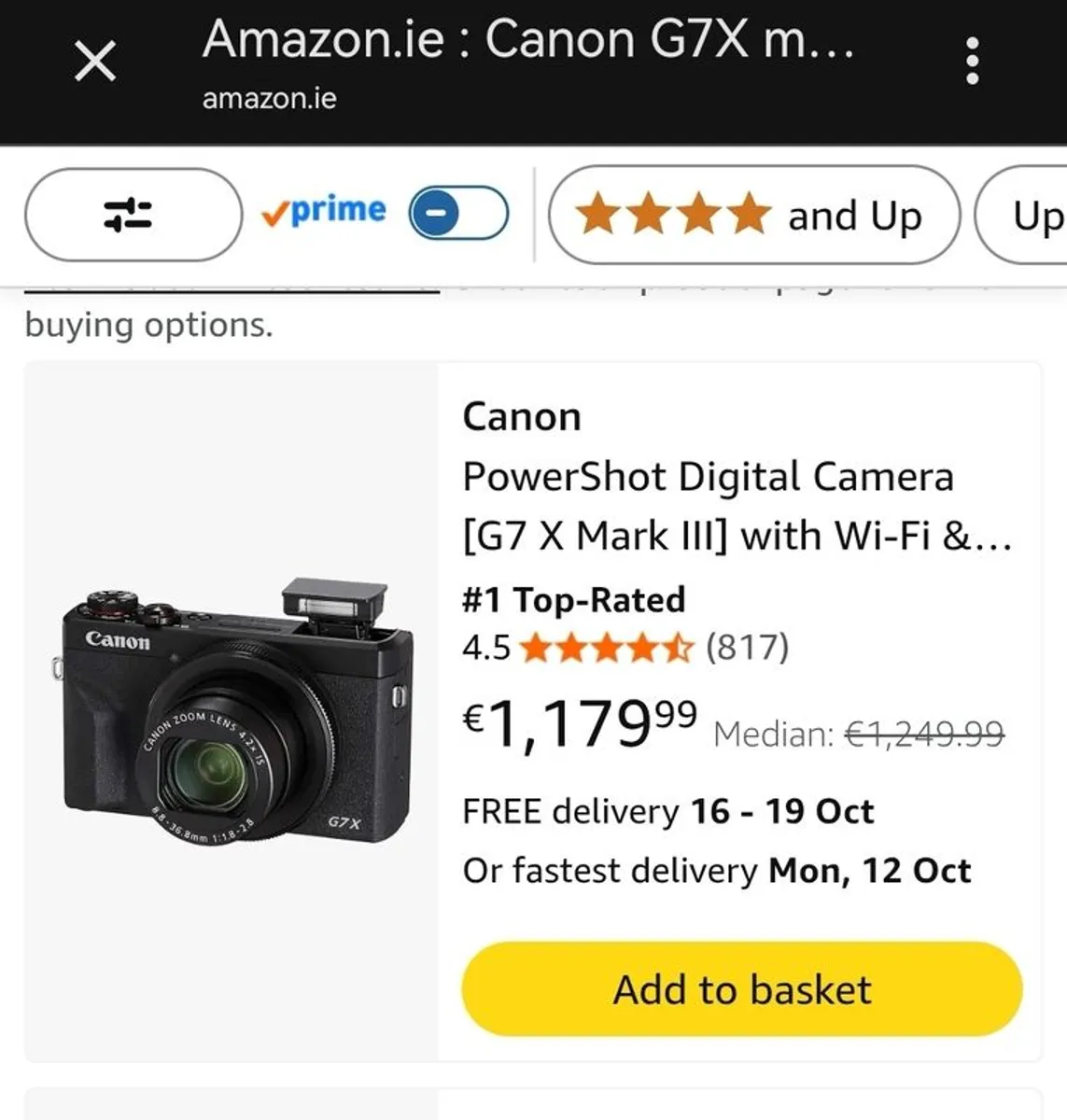 Canon G7X mark 111 - Image 2