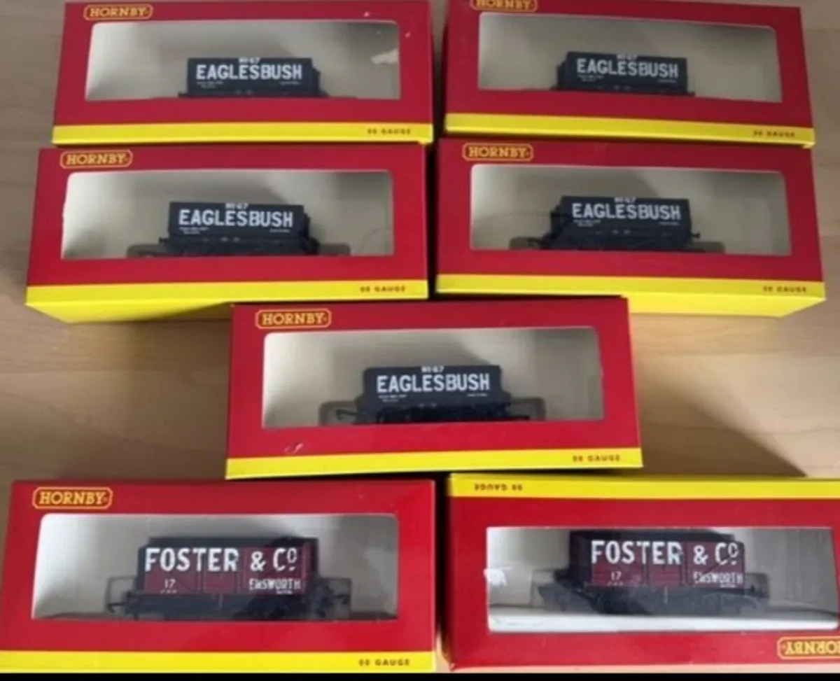 VINTAGE HORNBY TRAIN WAGONS.. - Image 1