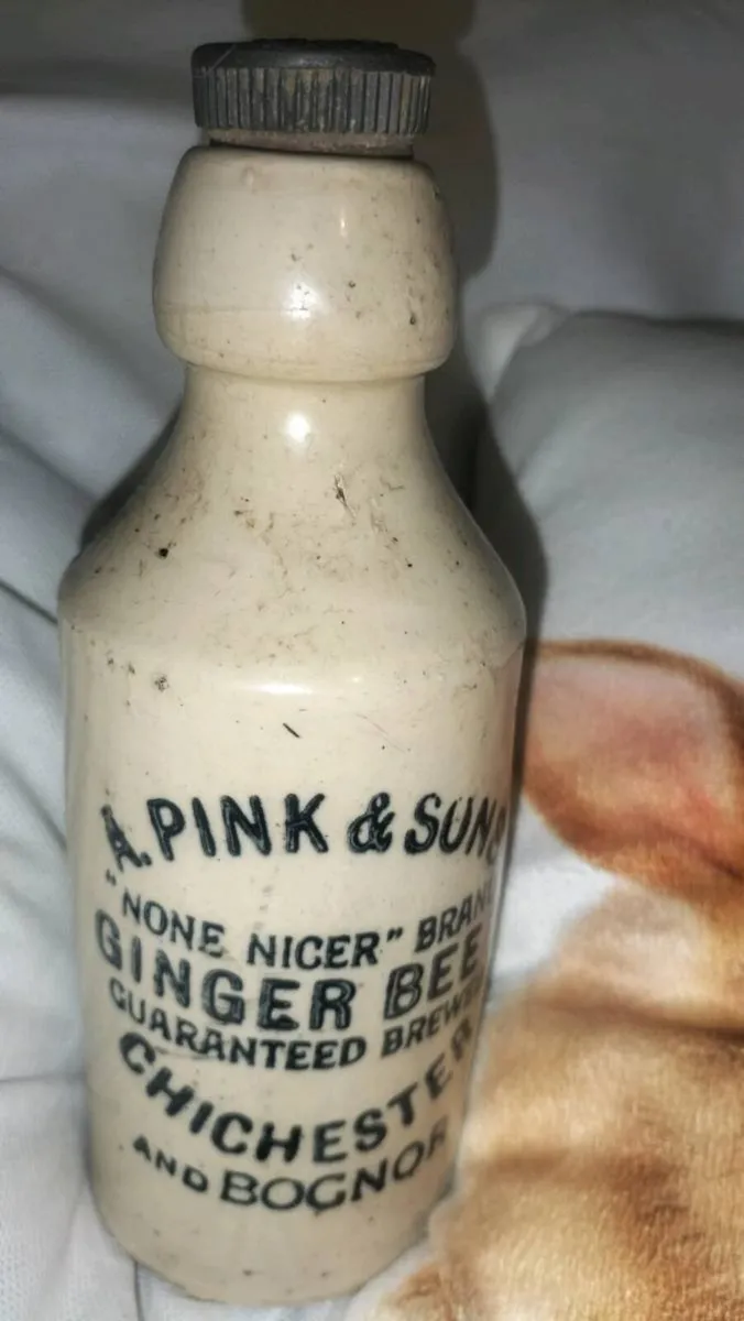 VINTAGE STONEWARE BOTTLES - Image 1